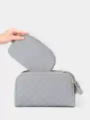 Черный косметички женские дорожные, набор 2 штуки