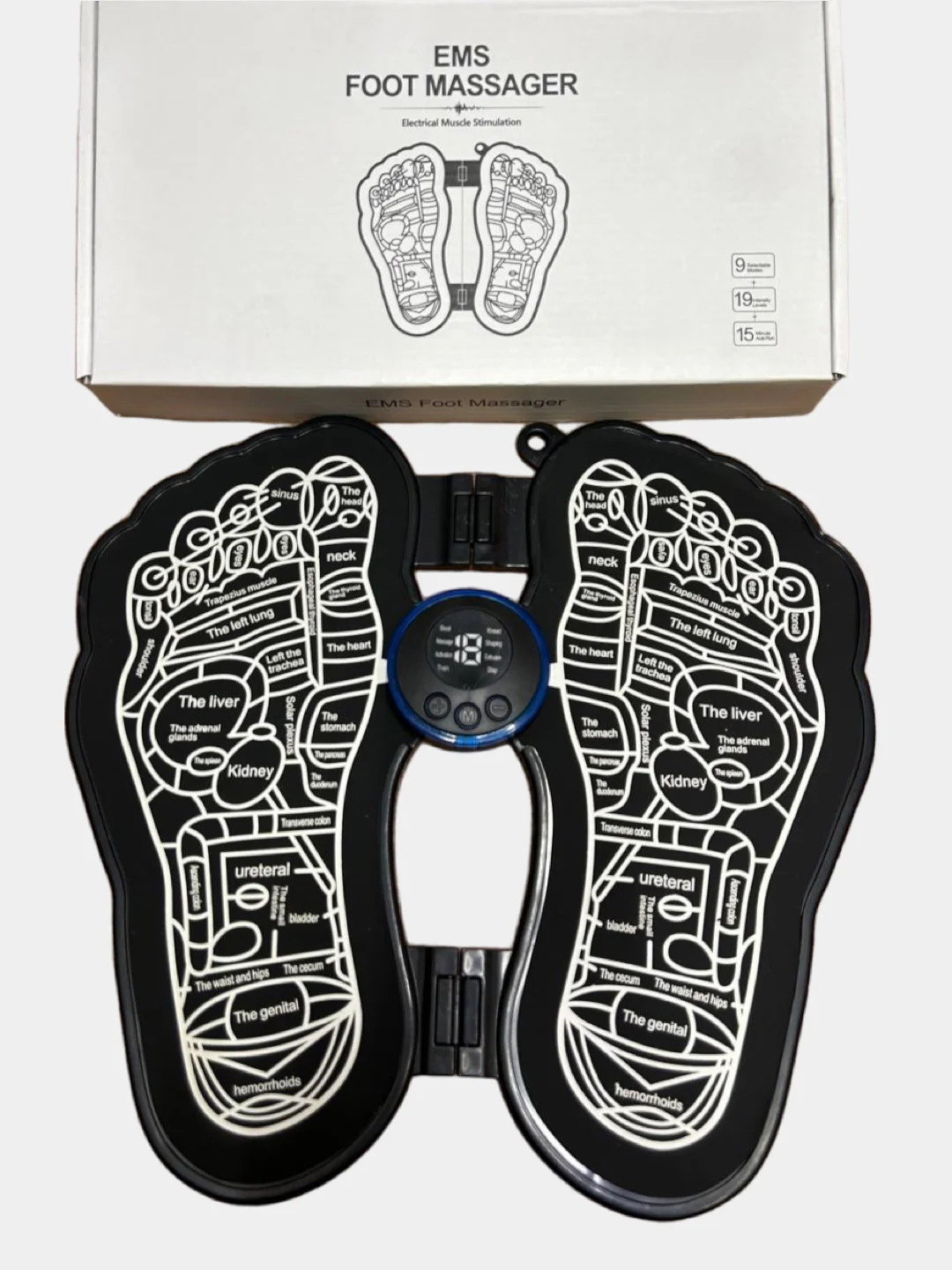 Миостимулятор EMS Foot Massager для стоп, массажер для ног, для рук, тренажер