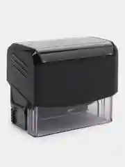 Черный компактная автоматическая оснастка для штампа, 58 х 22 мм, Trodat Printy 3913