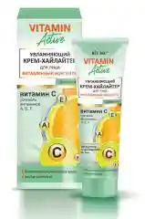 Увлажняющий крем-хайлайтер для лица витаминный коктейль, SPF 15, дневной Витэкс, 40 мл