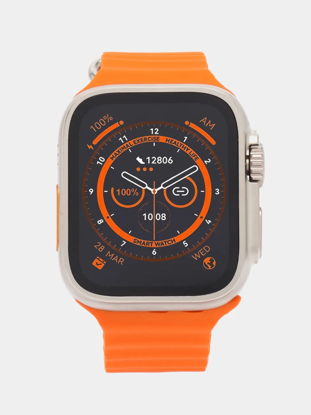 Золотой умные часы Smart Watch x8+ ultra smart watch, премиум часы, ремешок в комплекте