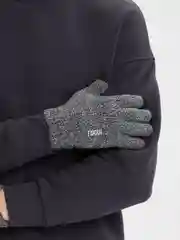 Угольный перчатки сенсорные, утепленные, унисекс