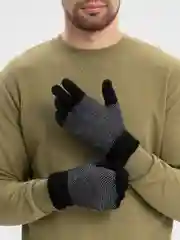Черный перчатки сенсорные, теплые