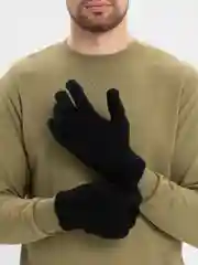 Серый перчатки мужские утепленные спортивные