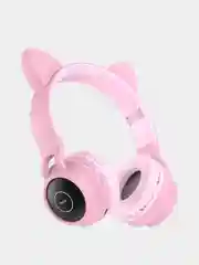 Розовый наушники Bluetooth беспроводные Hoco W27
