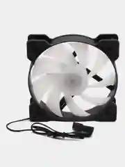 Черный вентилятор для корпуса Coolmoon AsiaFox  120 mm RGB / Кулер для ПК Coolmoon RGB