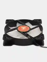 Черный вентилятор для корпуса Coolmoon AsiaFox  120 mm RGB / Кулер для ПК Coolmoon RGB