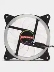 Зеленый кулер для ПК Coolmoon RGB / вентилятор для ПК с подсветкой / корпусный вентилятор