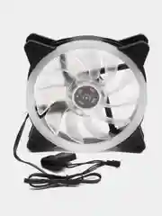 Красный кулер для ПК Coolmoon RGB / вентилятор для ПК с подсветкой / корпусный вентилятор