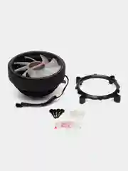 Черный кулер для процессора COOLMOON с RGB подсветкой