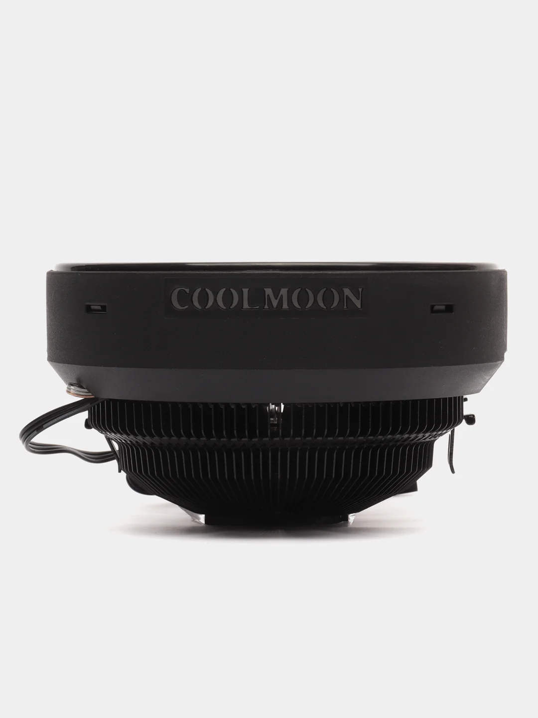 Черный кулер для процессора COOLMOON с RGB подсветкой