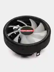 Черный кулер для процессора COOLMOON с RGB подсветкой