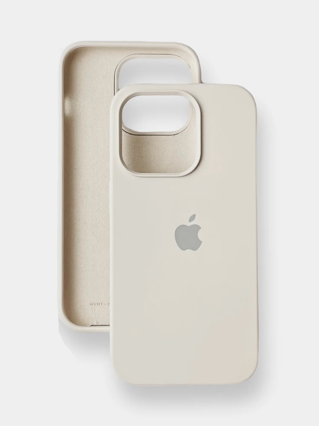 Молочный чехол iPhone, Айфон 11, 13, 14, 15, Про Макс, Pro Max, силиконовый Silicone Case