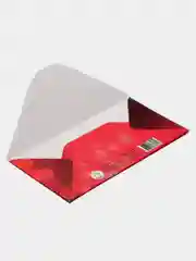 Небесно-голубой конверты для денег,прикольные