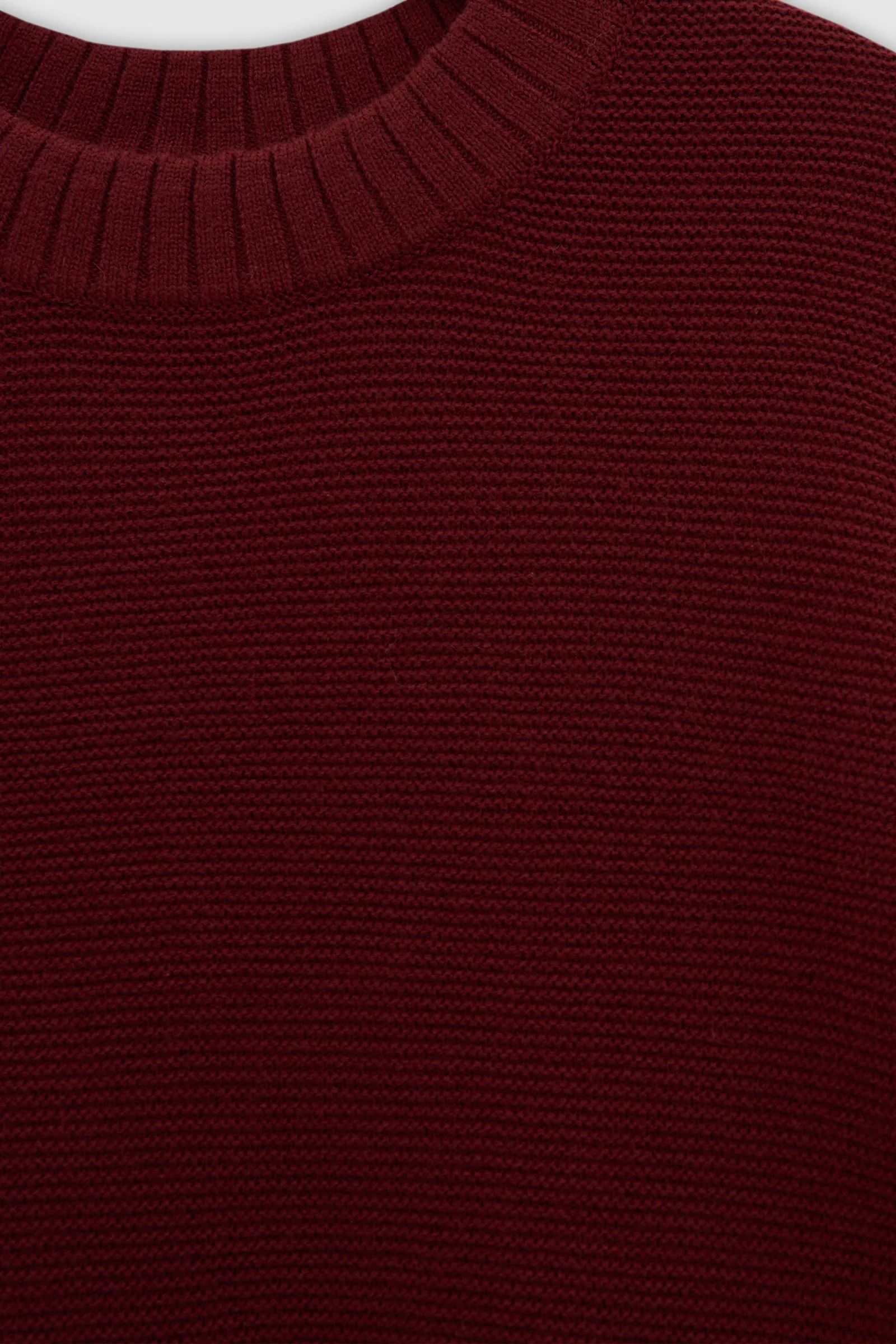 Красный джемпер мужской Finn Flare из шерсти