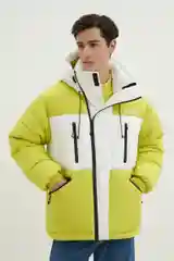 Лимонный куртка мужская Finn Flare утепленная