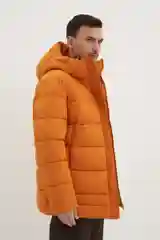 Оранжевый куртка мужская Finn Flare утепленная