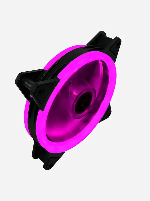 Кулер для ПК Coolmoon RGB / вентилятор для ПК с подсветкой / корпусный вентилятор