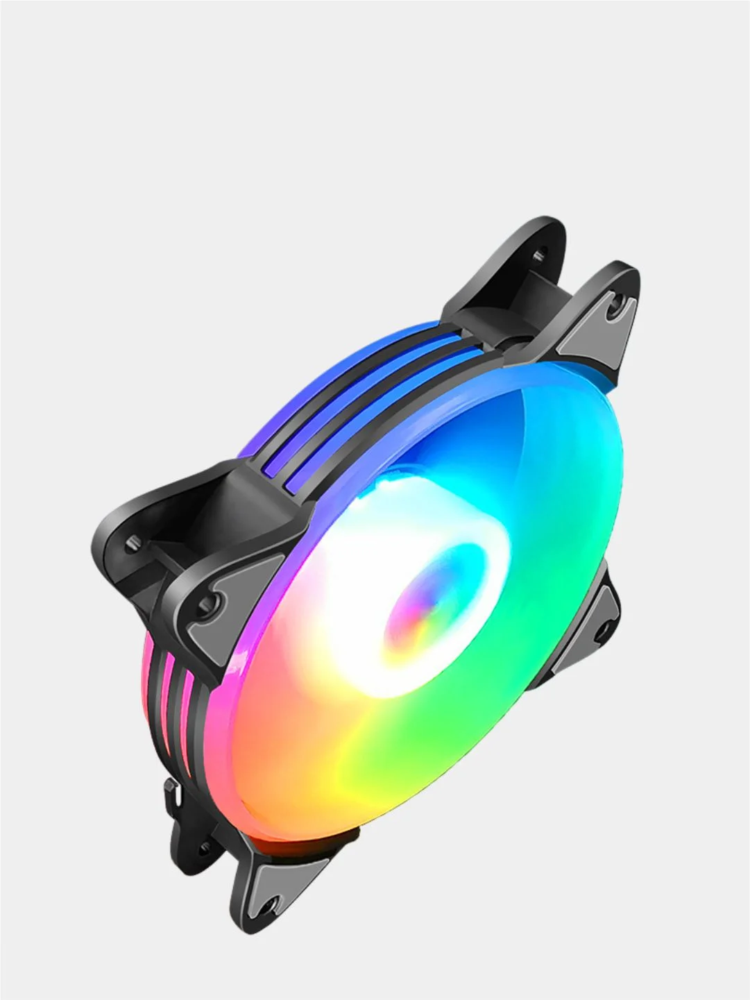 Разноцветный кулер для ПК COOLMOON MAGIC RGB, вентилятор для пк с подсветкой, корпусный вентилятор