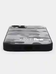 Серый чехол для iPhone 11, 13, 14, 15, Pro, Max, чехол на айфон силиконовый с принтом