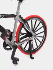 Угольный металлическая модель велосипеда в масштабе 1:8