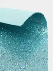 Бирюзовый фоамиран глиттерный