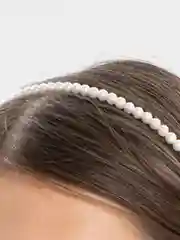 Ободок для волос жемчужный "Мечтай"
