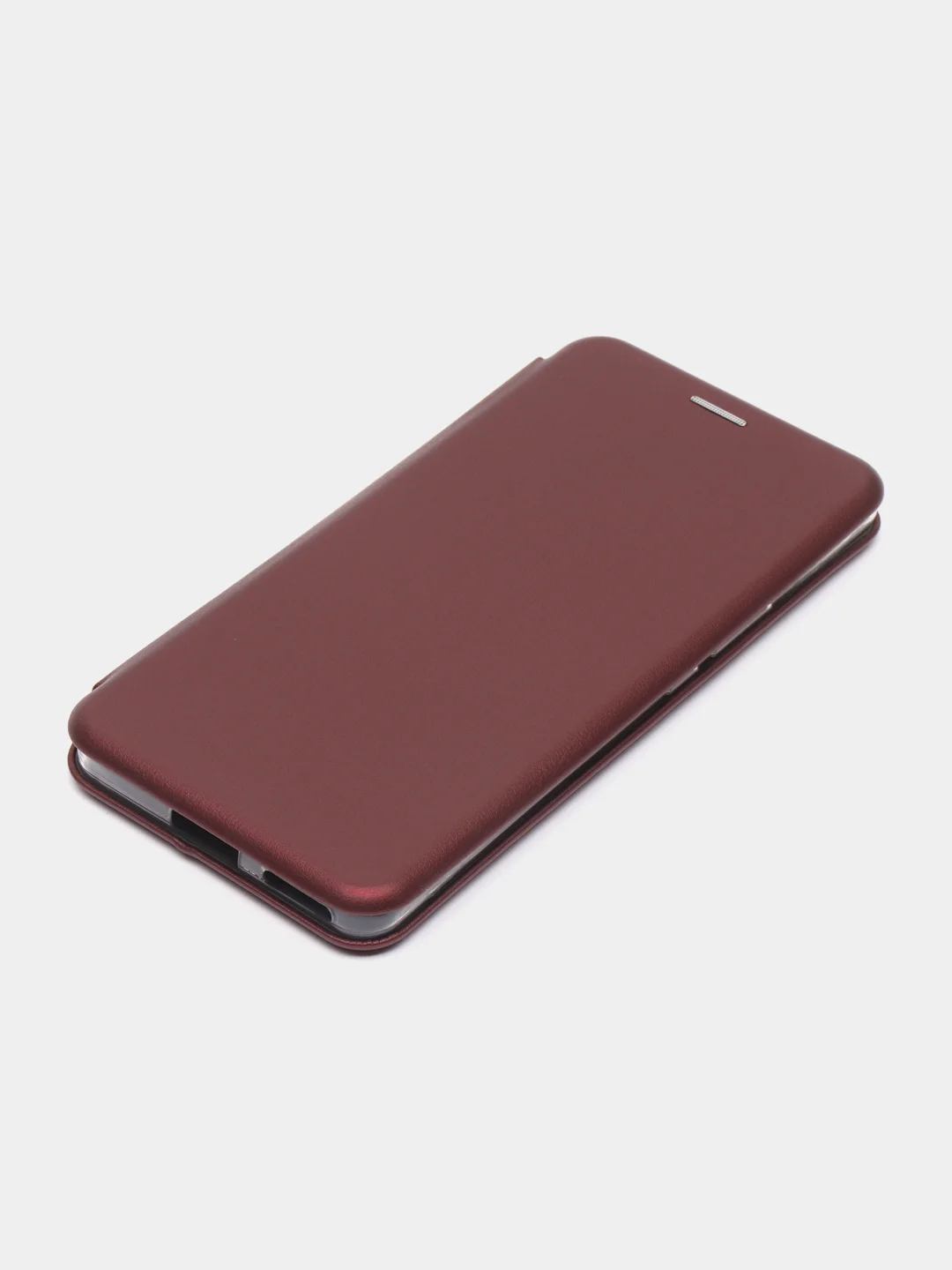 Багровый чехол-книжка для HUAWEI nova 11 Pro, Хуавей Нова 11 Про