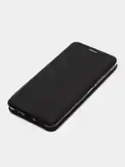 Черный чехол-книжка для ITEL Vision 5, Ител Вижен 5