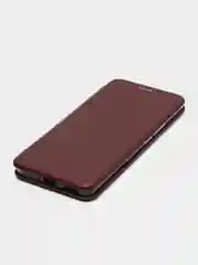 Багровый чехол-книжка для Realme 11 Pro 5G/Realme 11 Pro+, Реалми 11 Про плюс