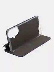 Багровый чехол-книжка для HUAWEI nova 11 Pro, Хуавей Нова 11 Про