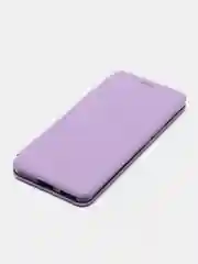 Сиреневый чехол-книжка для HUAWEI nova 11 Pro, Хуавей Нова 11 Про