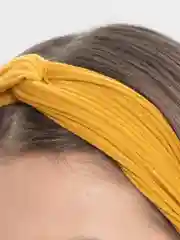 Желтый эластичная, хлопковая повязка на голову