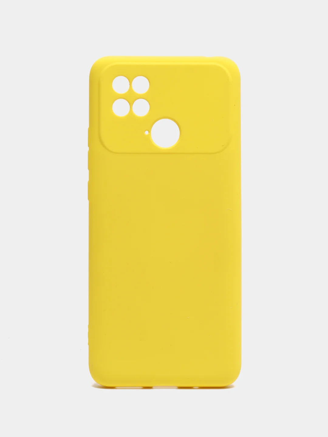 Желтый чехол накладка для Xiaomi Poco C40, Redmi 10C, с защитой камеры, накладка редми 10с