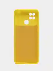 Желтый чехол накладка для Xiaomi Poco C40, Redmi 10C, с защитой камеры, накладка редми 10с