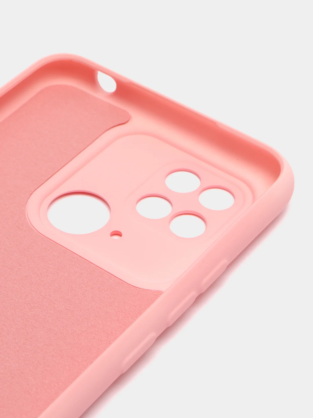 Розовый чехол накладка для Xiaomi Poco C40, Redmi 10C, с защитой камеры, накладка редми 10с