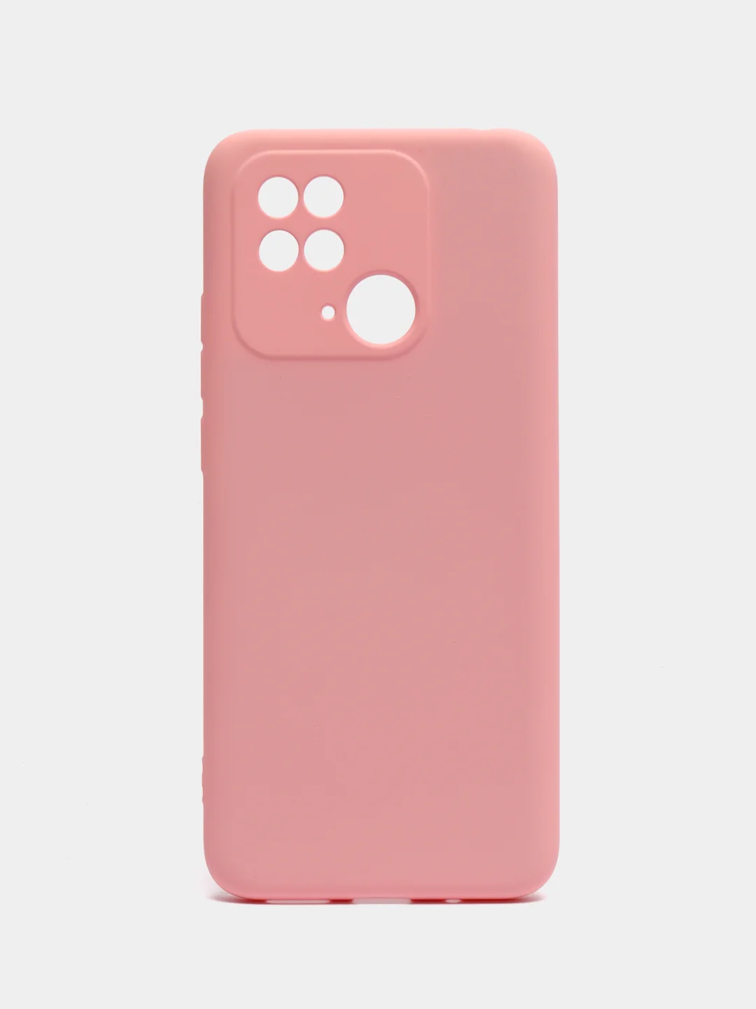 Розовый чехол накладка для Xiaomi Poco C40, Redmi 10C, с защитой камеры, накладка редми 10с