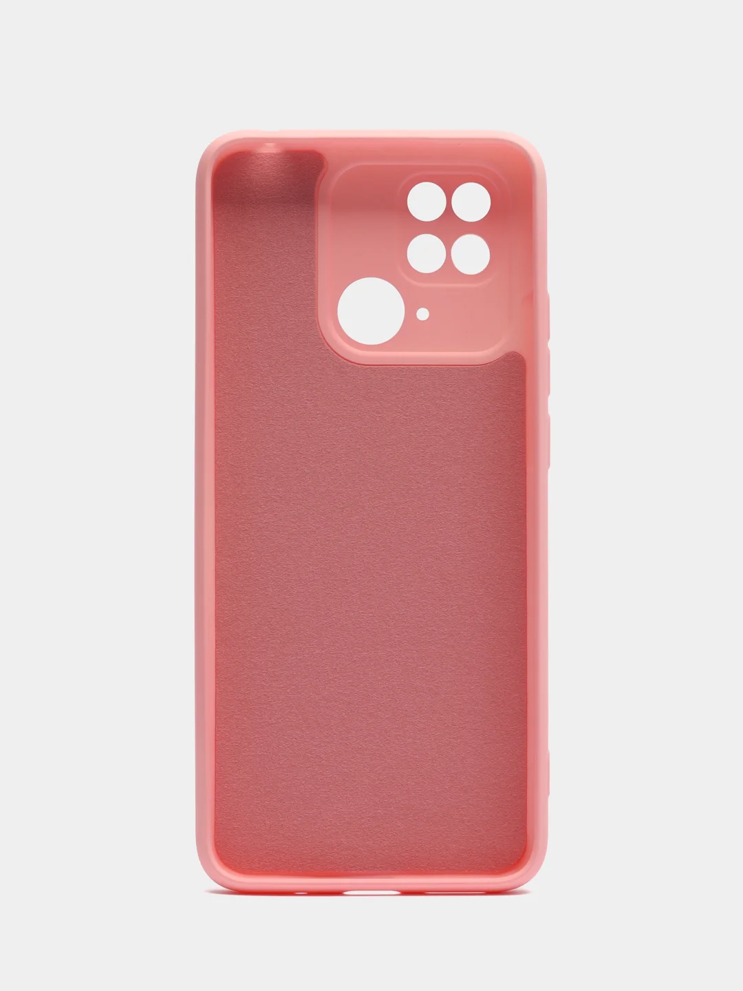 Розовый чехол накладка для Xiaomi Poco C40, Redmi 10C, с защитой камеры, накладка редми 10с