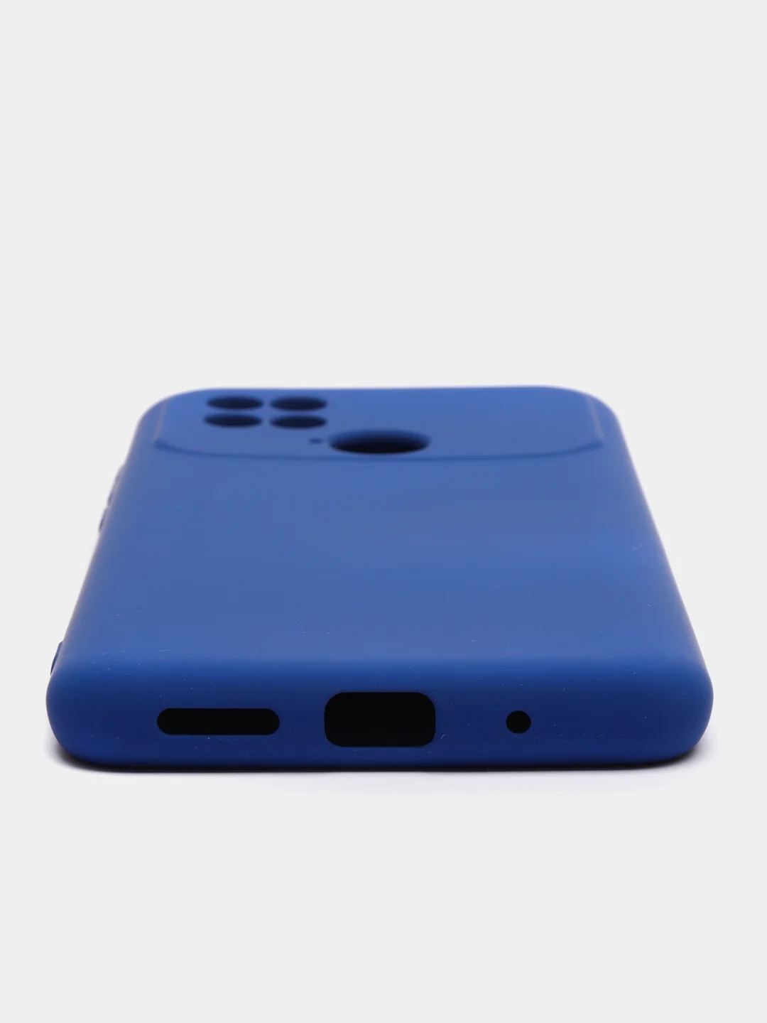 Синий чехол накладка для Xiaomi Poco C40, Redmi 10C, с защитой камеры, накладка редми 10с