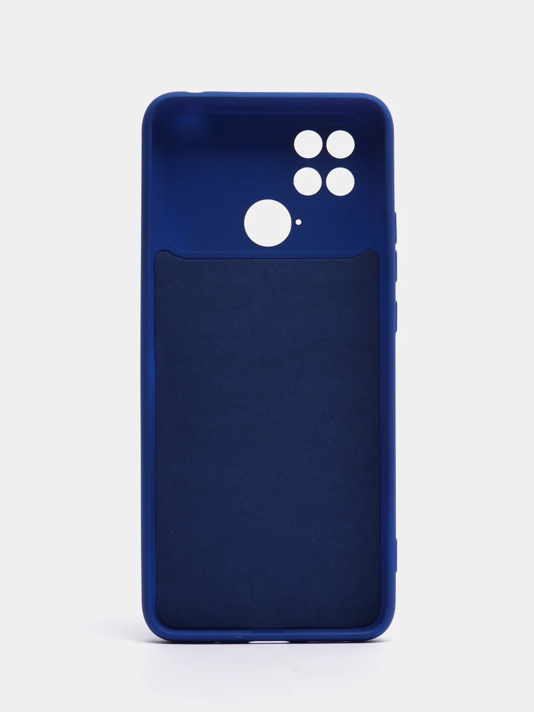 Синий чехол накладка для Xiaomi Poco C40, Redmi 10C, с защитой камеры, накладка редми 10с