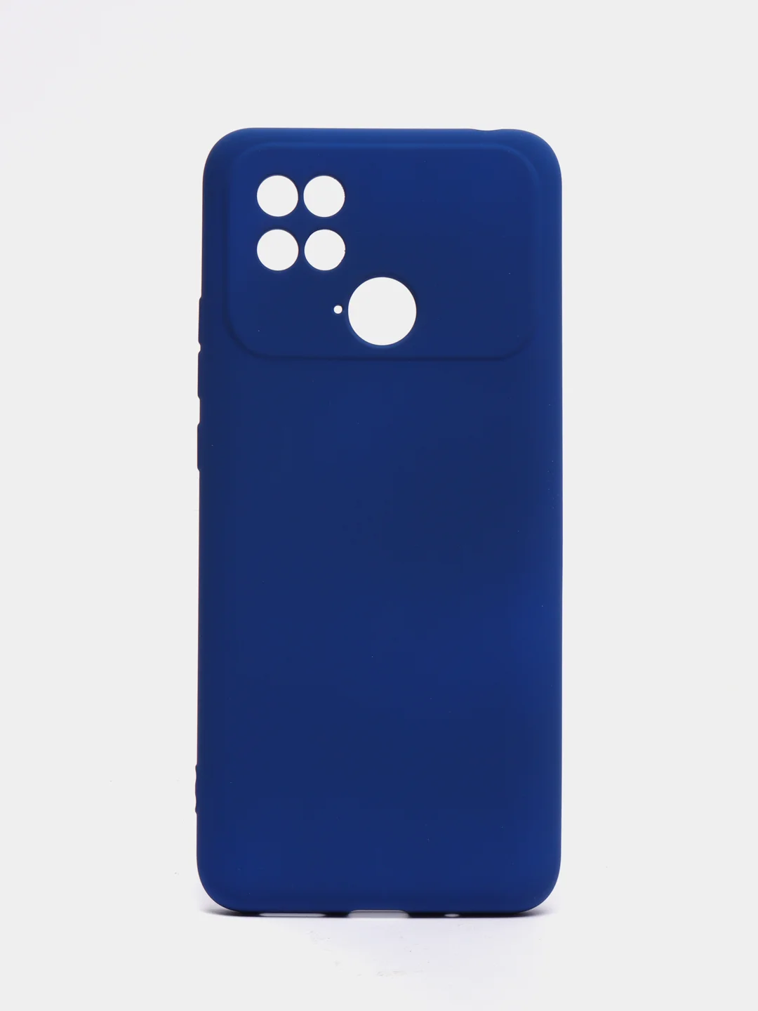 Синий чехол накладка для Xiaomi Poco C40, Redmi 10C, с защитой камеры, накладка редми 10с