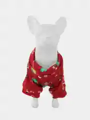 Алый флисовая кофта для собак малых и средних пород, щенков, кошек/ толстовка, худи