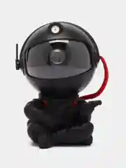 Черный детский ночник - проектор "Космонавт", звездное небо