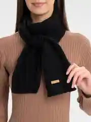 Черный шарф женский