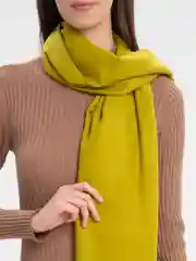 Зеленый палантин унисекс