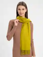 Зеленый палантин унисекс