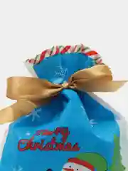 Алый набор подарочных мешочков, 3 шт