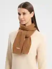Медный шарф женский