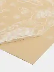Коралловый меланж наклейка для окон "Новый Год. Украшения. Ёлка", 30*50