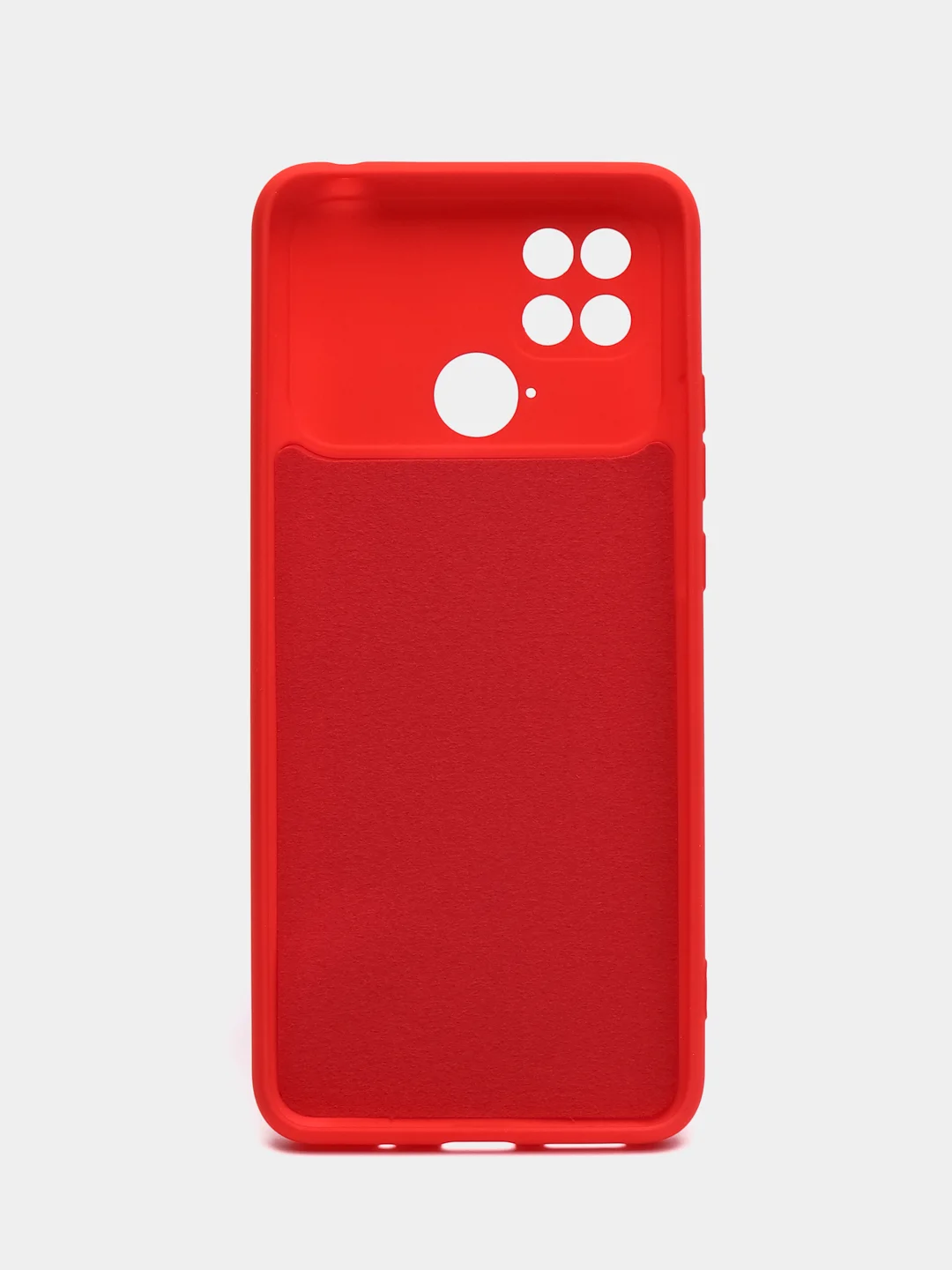Красный чехол накладка для Xiaomi Poco C40, Redmi 10C, с защитой камеры, накладка редми 10с